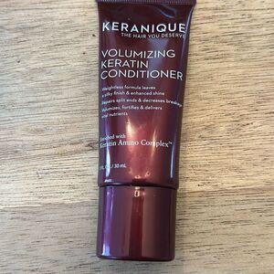 NWT keraniqie volumizing keratin conditioner 1 oz travel size